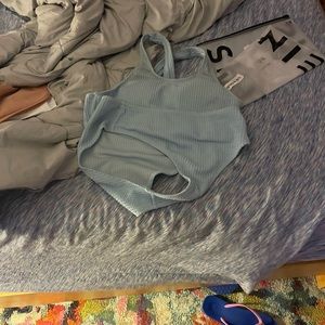 Blue swim suit size medium wore a couple times